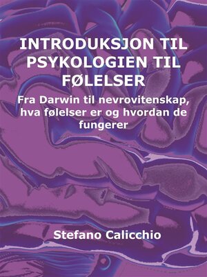 cover image of Introduksjon til psykologi av følelser